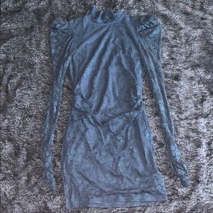 Lace Mini Long Sleeve Dress